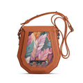 Havana Polygon Crossbags mixed leaf