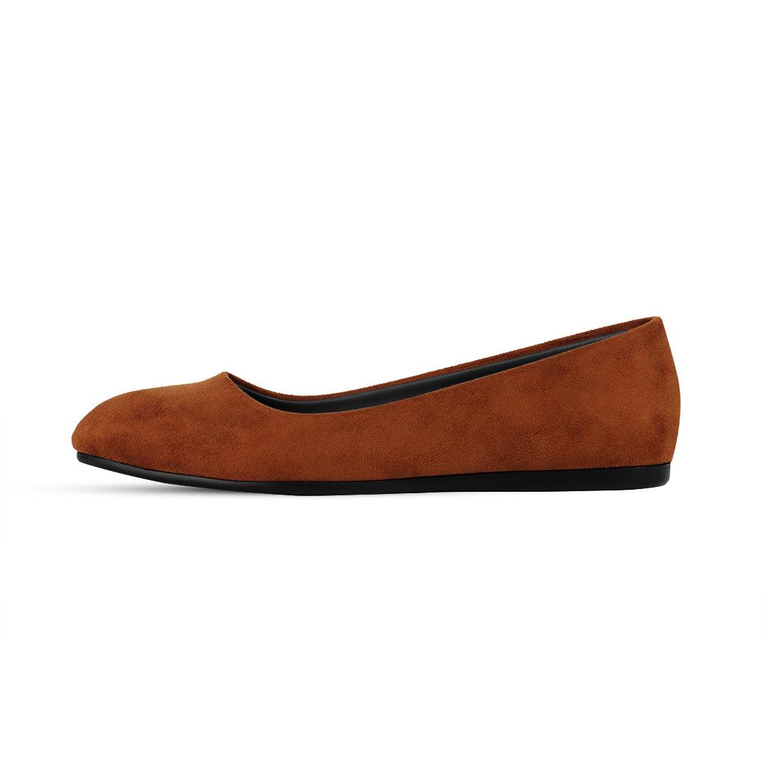 Havana Solid Round Toe