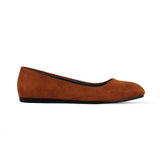 Havana Solid Round Toe