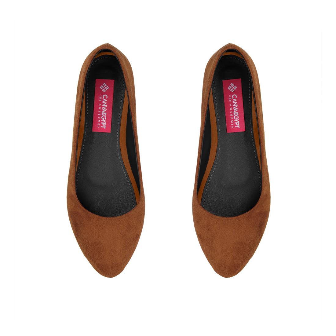 Havana Solid Round Toe