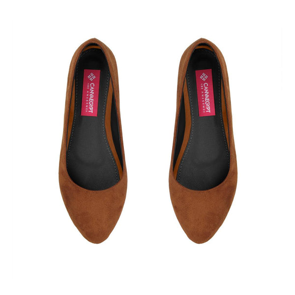 Havana Solid Round Toe