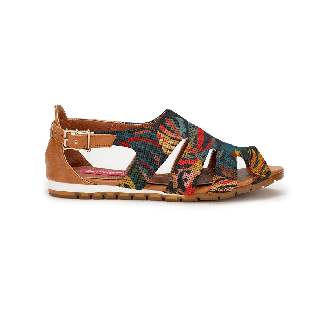 Havana Spider Toe Sandal Big Leafs
