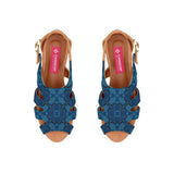 Havana Spider Toe Sandal Blues - CANVAEGYPT