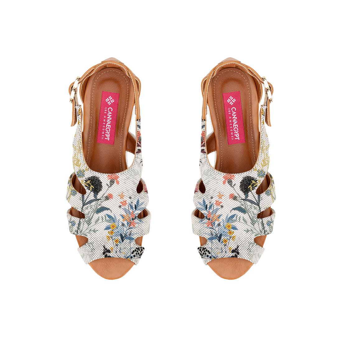 Havana Spider Toe Sandal Floary