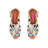Havana Spider Toe Sandal Floary