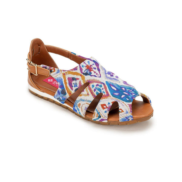 Havana Spider Toe Sandal Mozaic