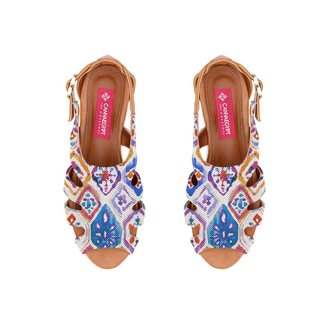 Havana Spider Toe Sandal Mozaic