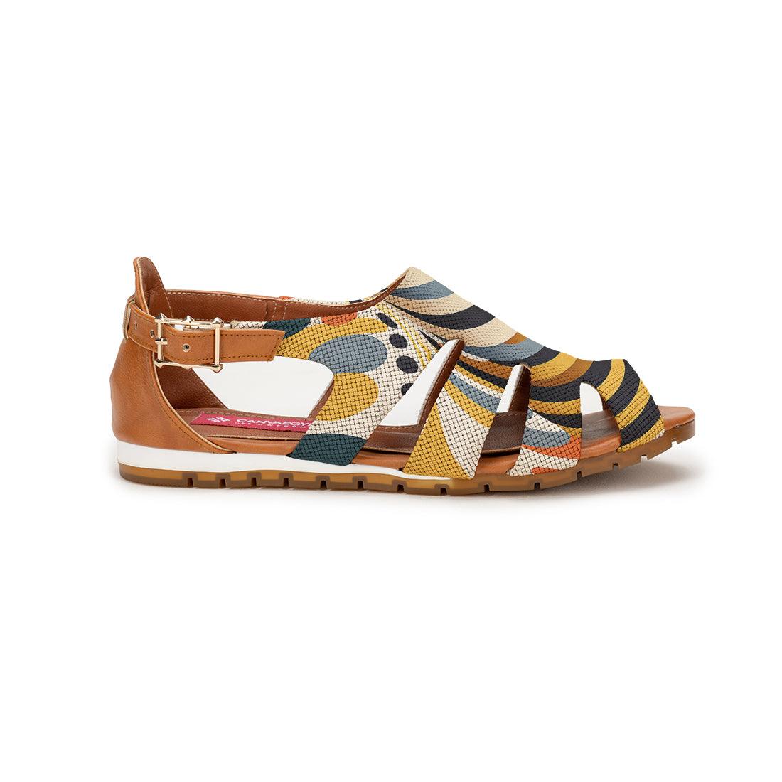 Havana Spider Toe Sandal Multicolored