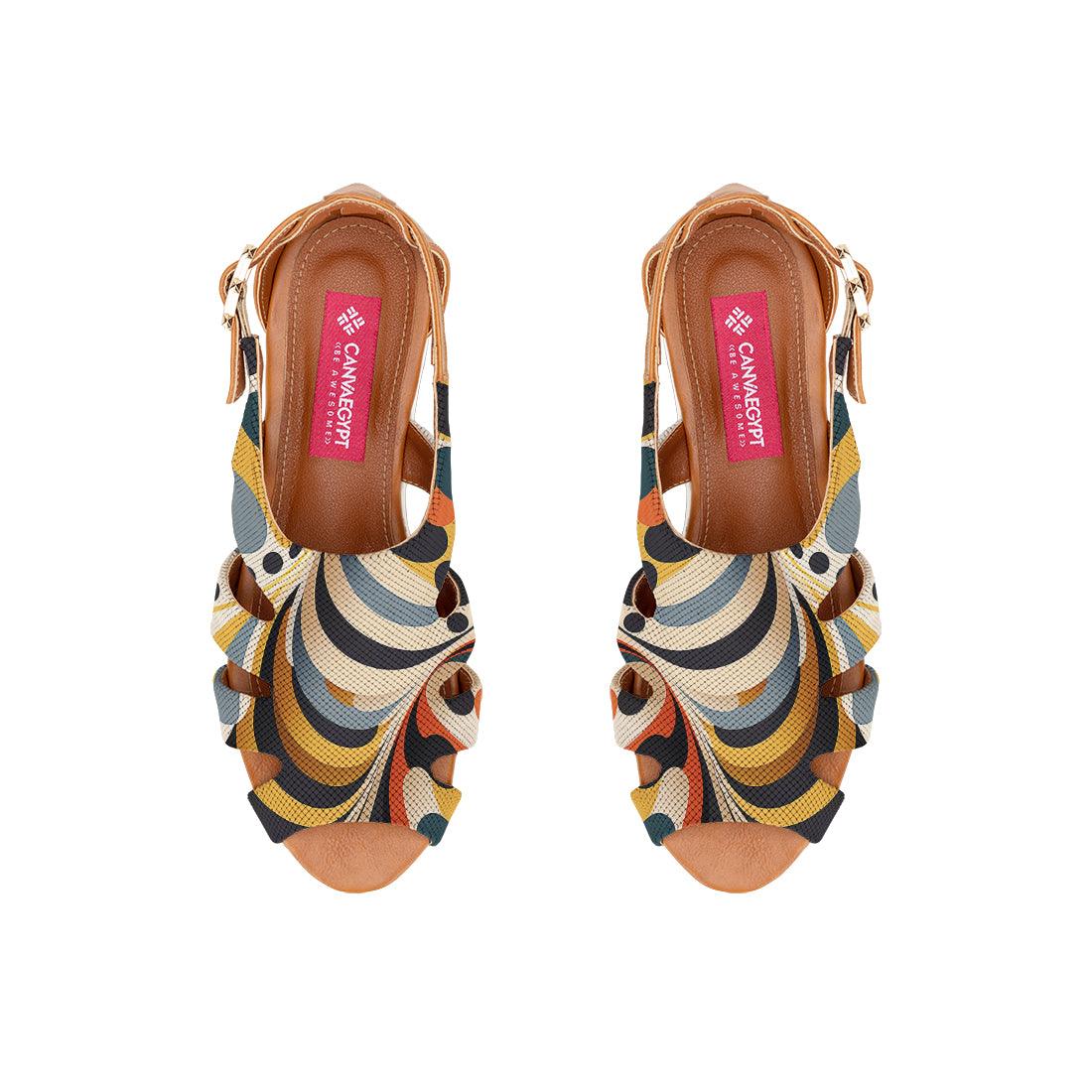 Havana Spider Toe Sandal Multicolored