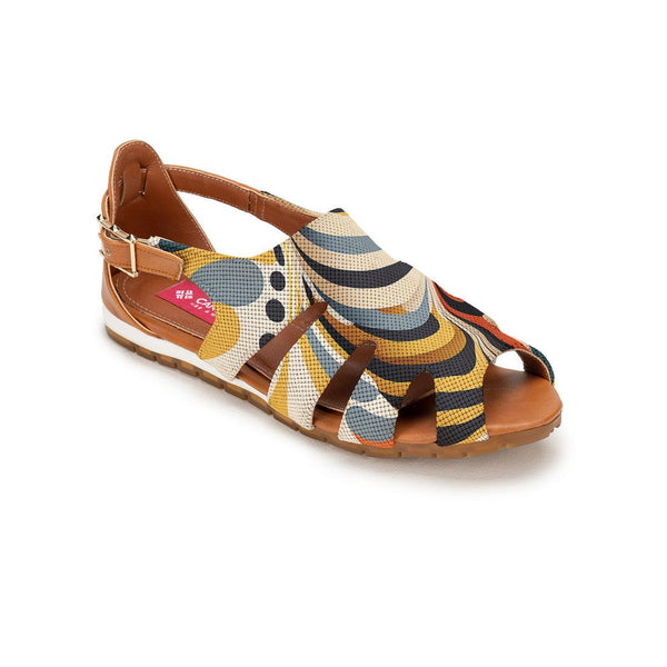 Havana Spider Toe Sandal Multicolored