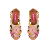Havana Spider Toe Sandal Pink Floral