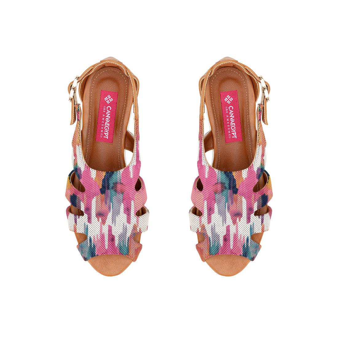 Havana Spider Toe Sandal Rose quarts