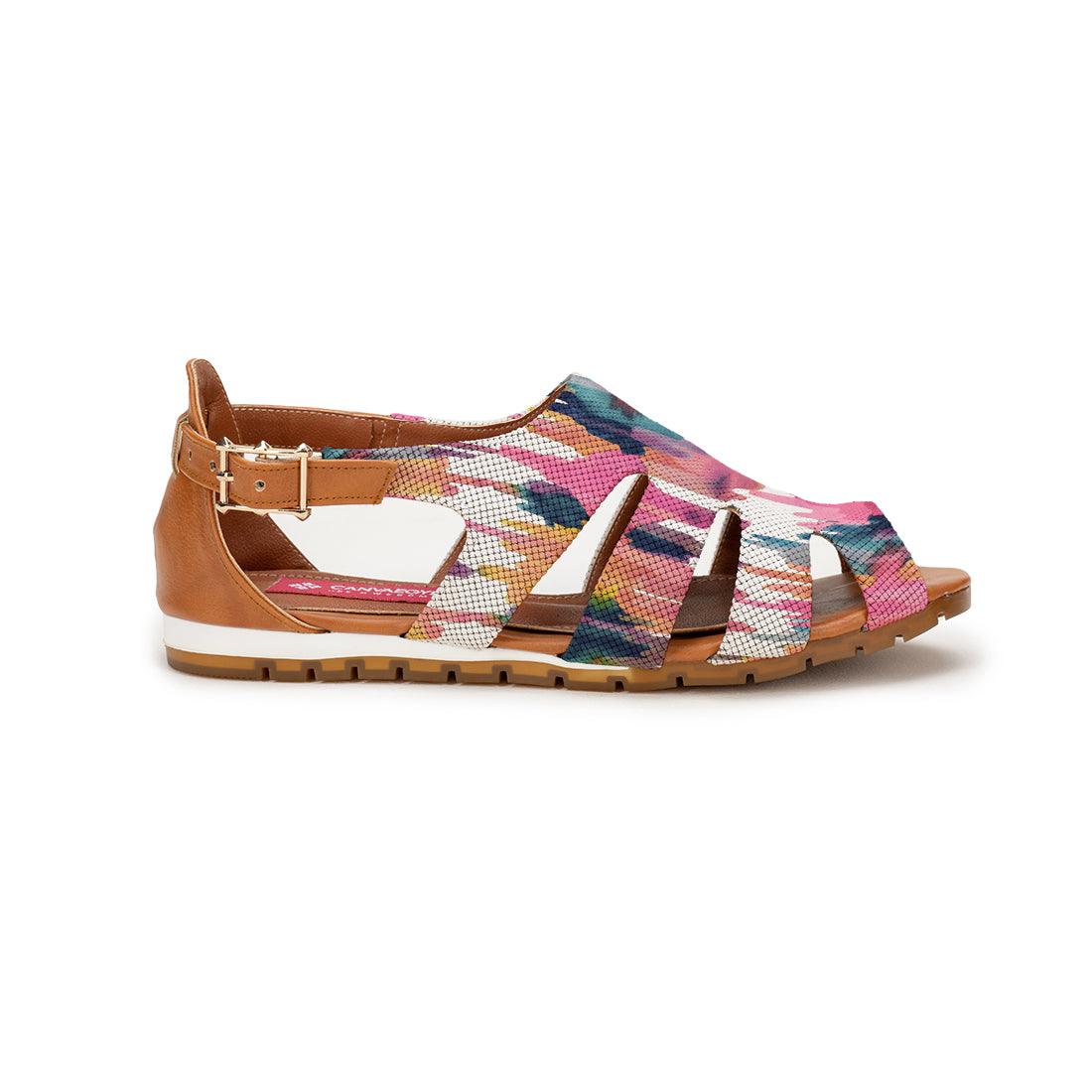 Havana Spider Toe Sandal Rose quarts