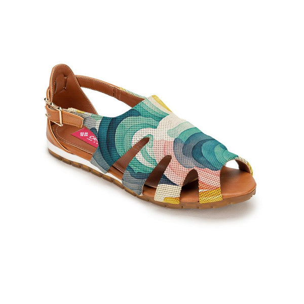 Havana Spider Toe Sandal Scribbles