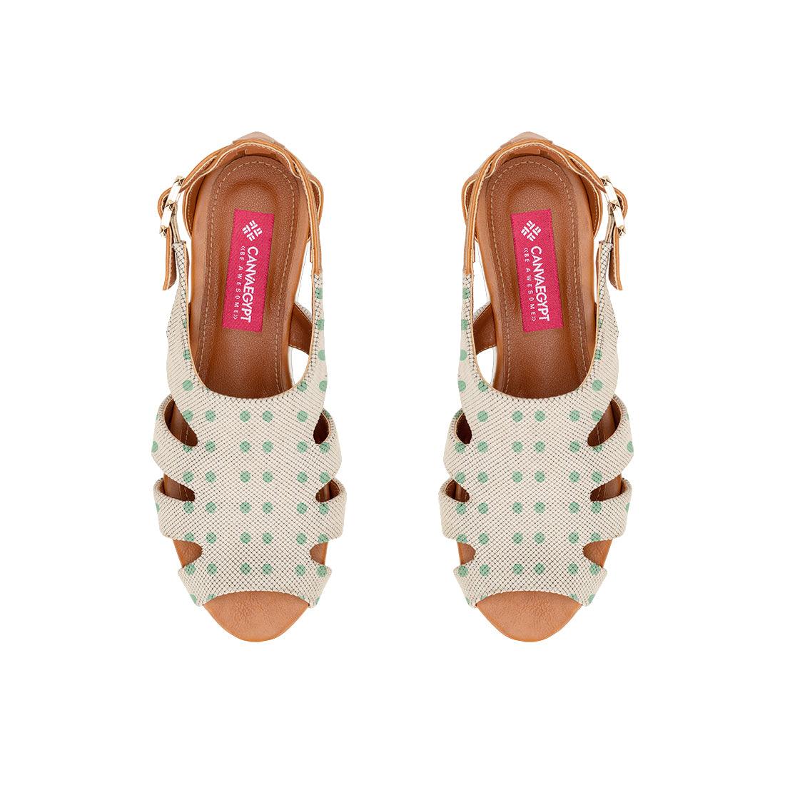Havana Spider Toe Sandal Spotted