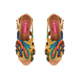 Havana Spider Toe Sandal Yellow Leaves - CANVAEGYPT