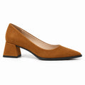 Havana Suede Uptown Classic Pumps