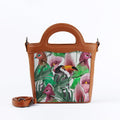 Havana Top Handle Handbag Bird