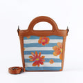 Havana Top Handle Handbag Bue Floral