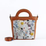 Havana Top Handle Handbag Floray - CANVAEGYPT