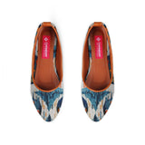 Havane Round Toe Shoe Blue circle - CANVAEGYPT
