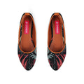 Havane Round Toe Shoe Flecks
