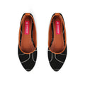 Havane Round Toe Shoe Line in black