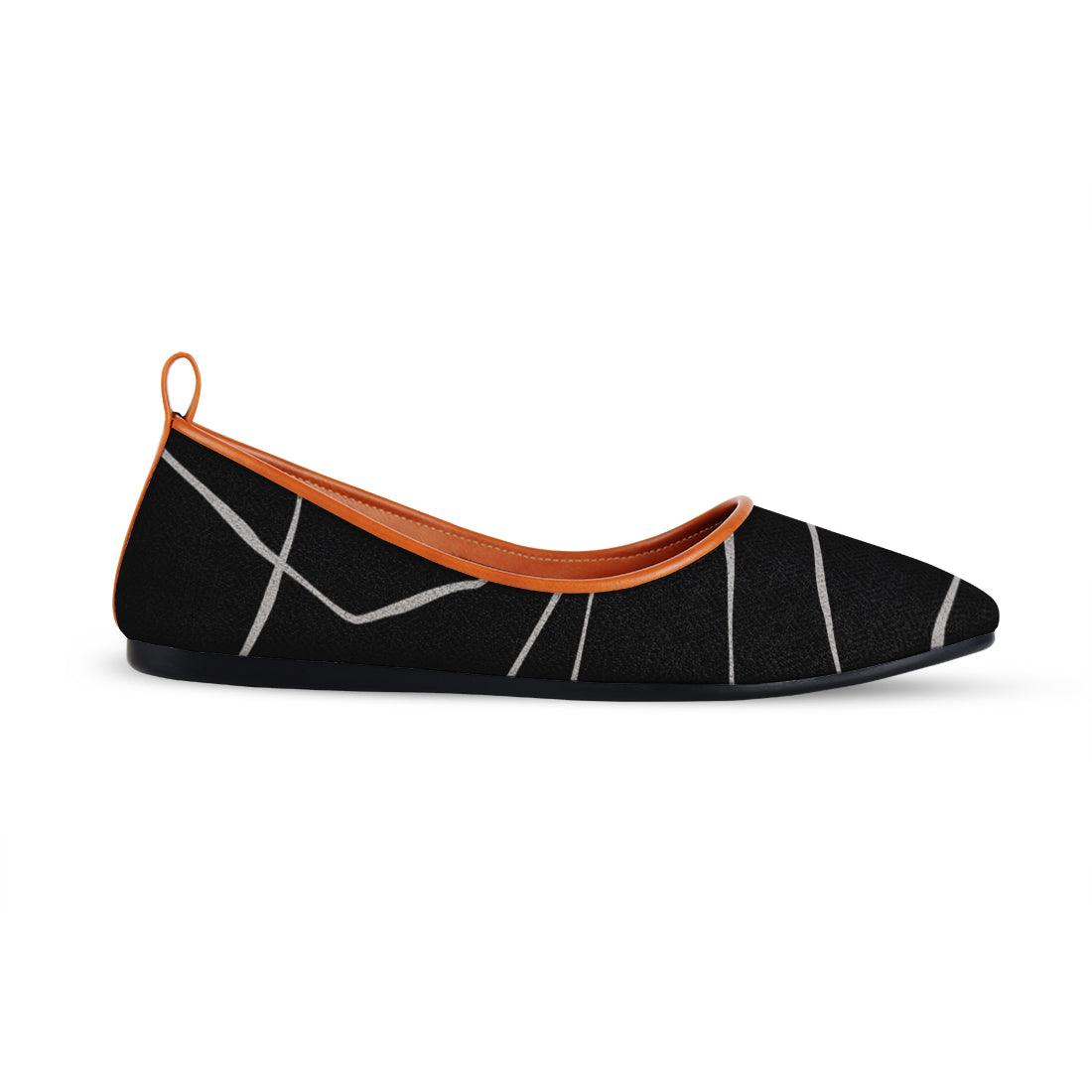 Havane Round Toe Shoe Line in black - CANVAEGYPT