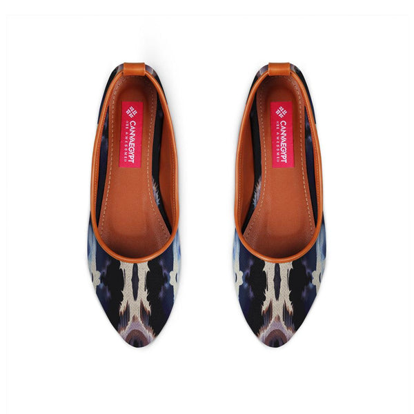 Havane Round Toe Shoe Puzzling - CANVAEGYPT