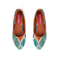 Havane Round Toe Shoe Rhombus sarong