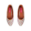 Havane Round Toe Shoe Rose ikat
