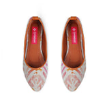 Havane Round Toe Shoe Rose ikat - CANVAEGYPT