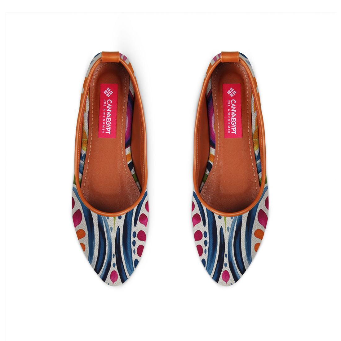 Havane Round Toe Shoe Stipples