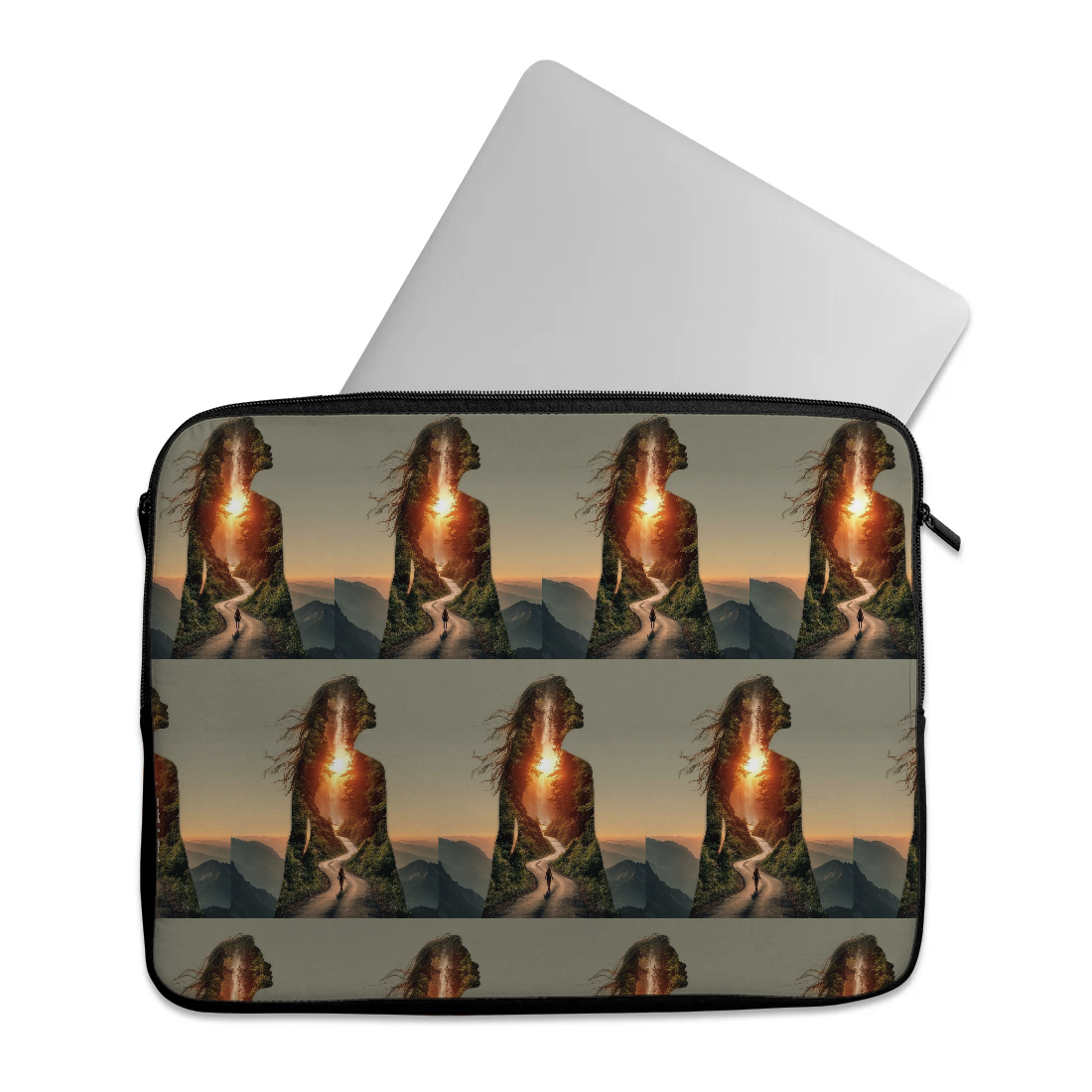 Inside out design printed on a laptop sleeves — ECADRA