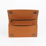Beige Botanical Sleek Elegance Fold Wallet - 4