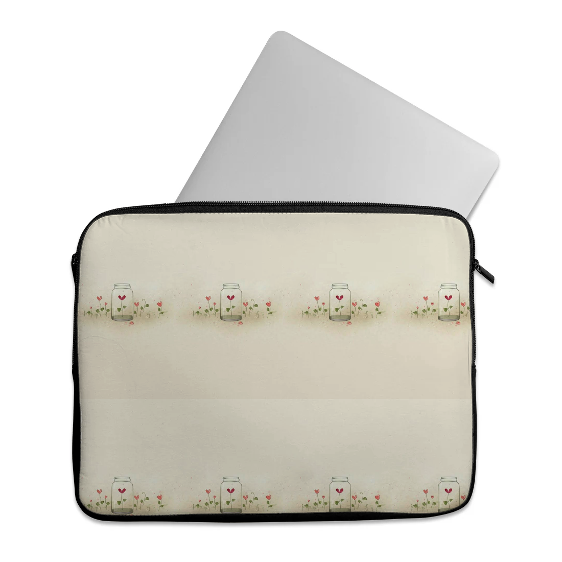 Ivory Fable design printed on a laptop sleeves — ECADRA
