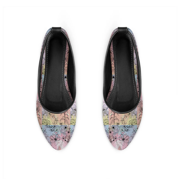 Ivory Pulse design printed on a footwear — ECADRA