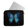 Laptop Sleeve Blue Butterfly