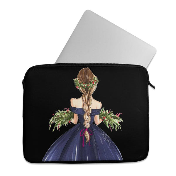 Laptop Sleeve Christmas Girl