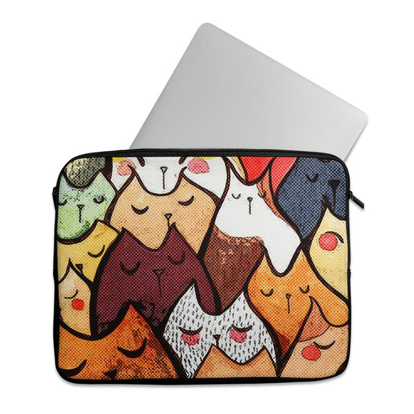 Laptop Sleeve Cute Cats - 1