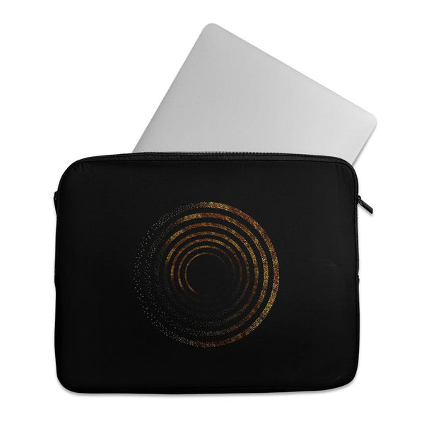Laptop Sleeve Golden Circled - 1