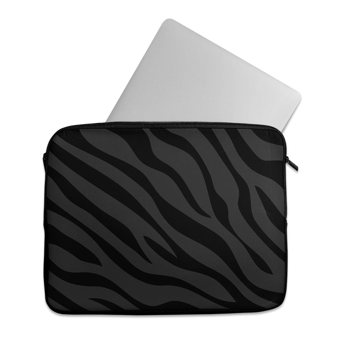 Laptop Sleeve Grey zebra - CANVAEGYPT