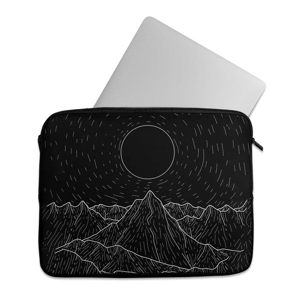 Laptop Sleeve The dark mountainous - 1