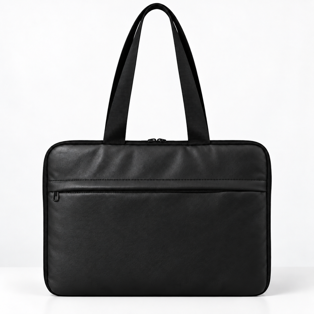 Deadline Laptote – Black – laptop tote bag for women, Black – شنطة لابتوب حريمي كتف – ECADRA