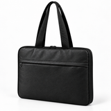 Deadline Laptote – Black – three-quarter view – ECADRA