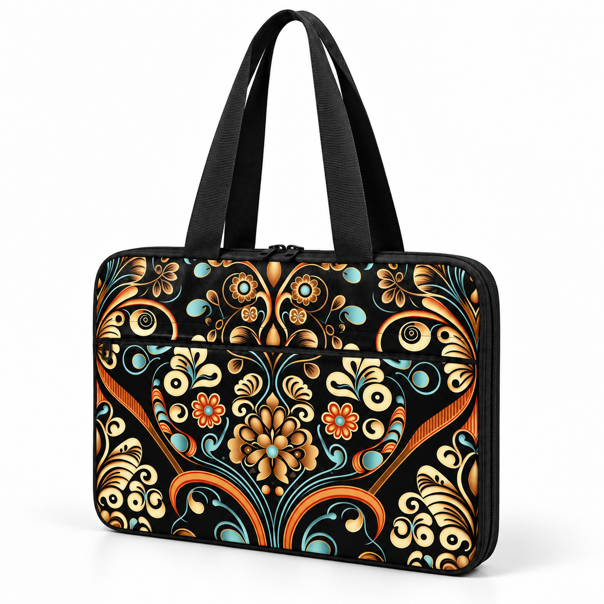 Deadline Laptote – Scrolls – three-quarter view – ECADRA