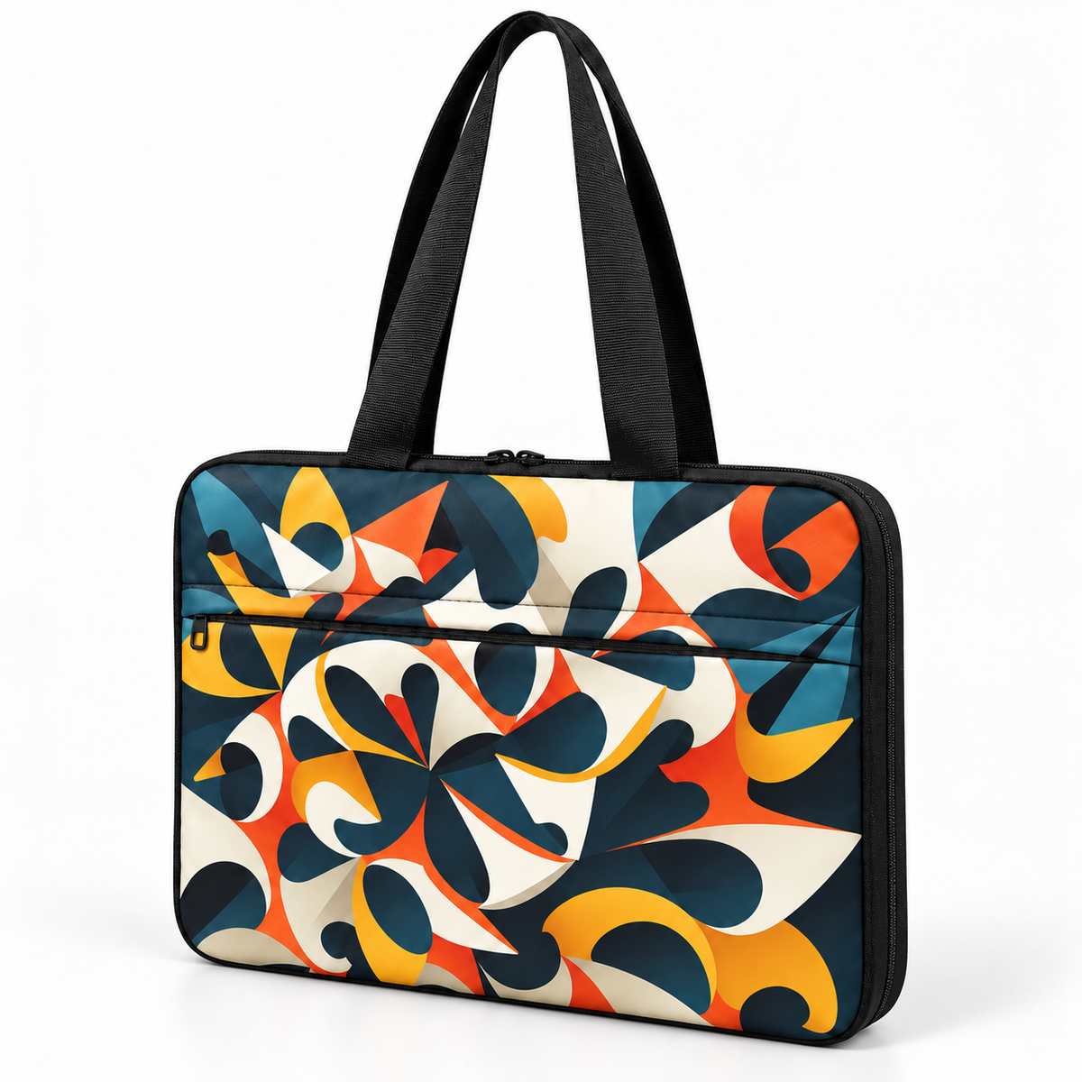 Deadline Laptote – Pinwheel – three-quarter view – ECADRA