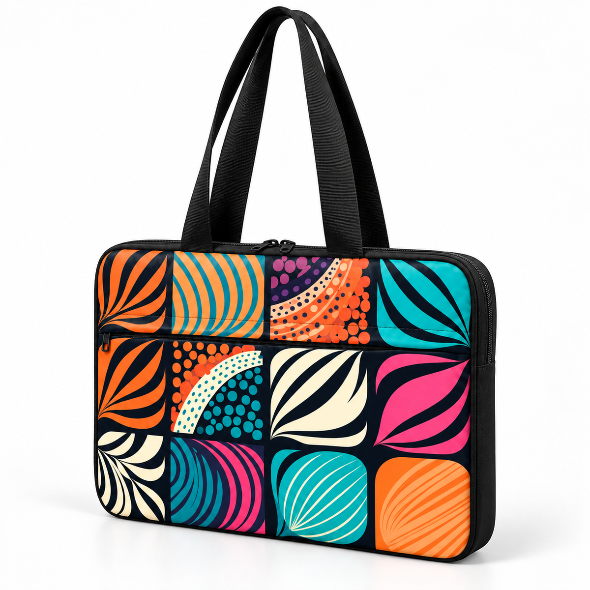Deadline Laptote – Swatches – three-quarter view – ECADRA