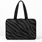 Deadline Laptote – Grey Zebra – back view – ECADRA