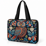 Deadline Laptote – Owl – three-quarter view – ECADRA